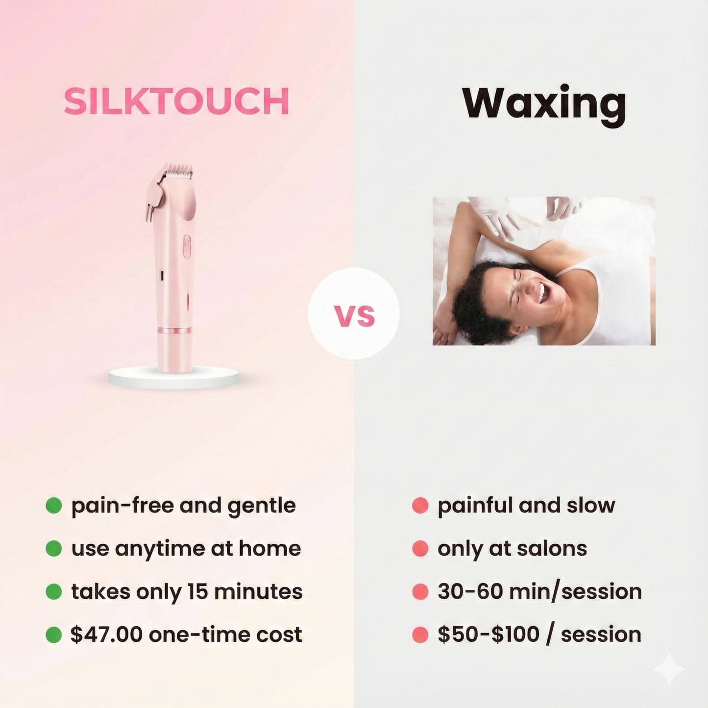 SilkTouch 2-In-1 Bikini Trimmer